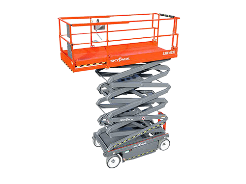 12' Electric Scissor Lift