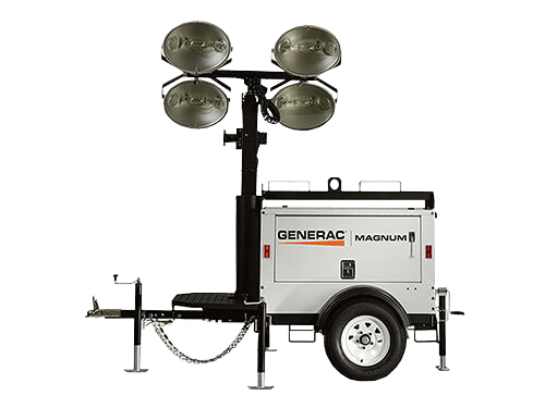 4,000 Watt Towable Light Tower Vertical