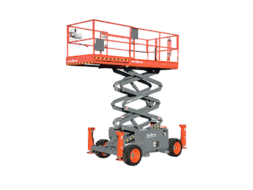 80' Rough Terrain Scissor Lift
