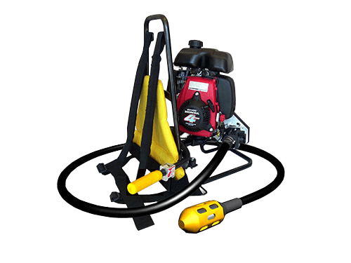 Backpack Concrete Vibrator Gas