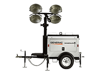 4,000 Watt Towable Light Tower Vertical