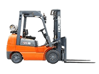 5,000 Lb Straight Mast Forklift
